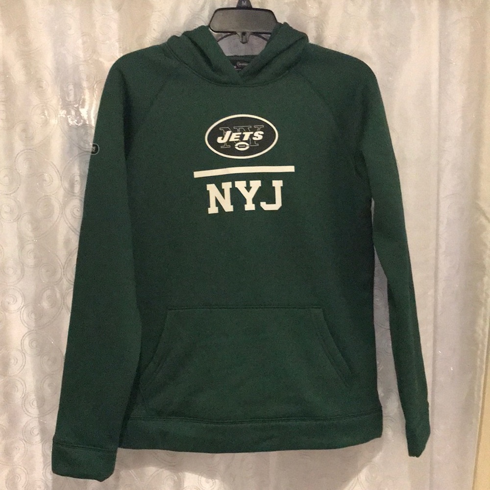 NWT Under Armour New York Jets Hoodie Size YXL!